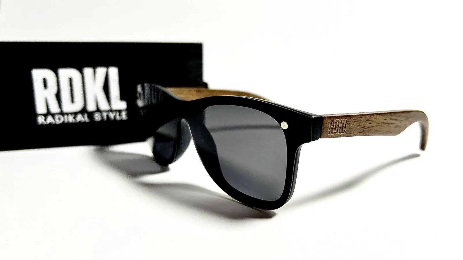 Gafas de madera "Wooden Classic" — vista 2