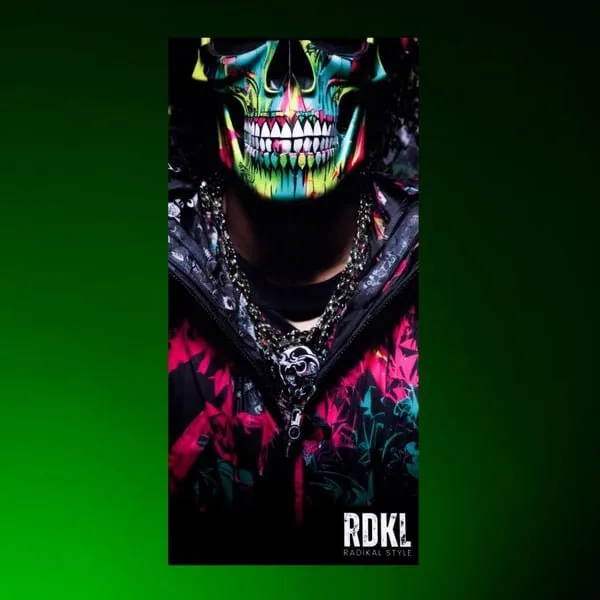 Máscara "Street Predator" · Diseño IA