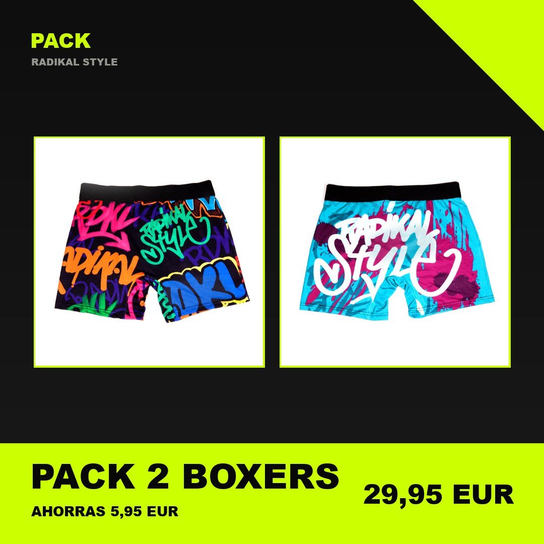 Pack 2 Boxers