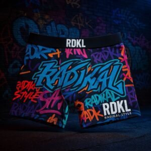 Boxer RDKL "Graffiti Vibes" - Diseño Exclusivo de @tesotattoos